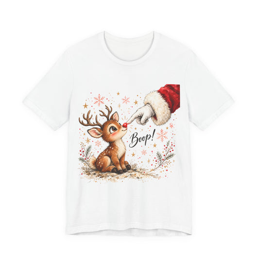 Boop Reindeer Santa T-Shirt