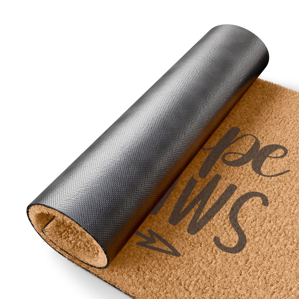 Doormat — "Wipe Your Paws" Pet Welcome Mat